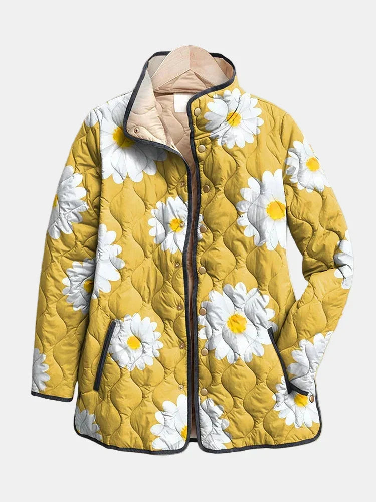 Charming Daisy Pattern Jacket