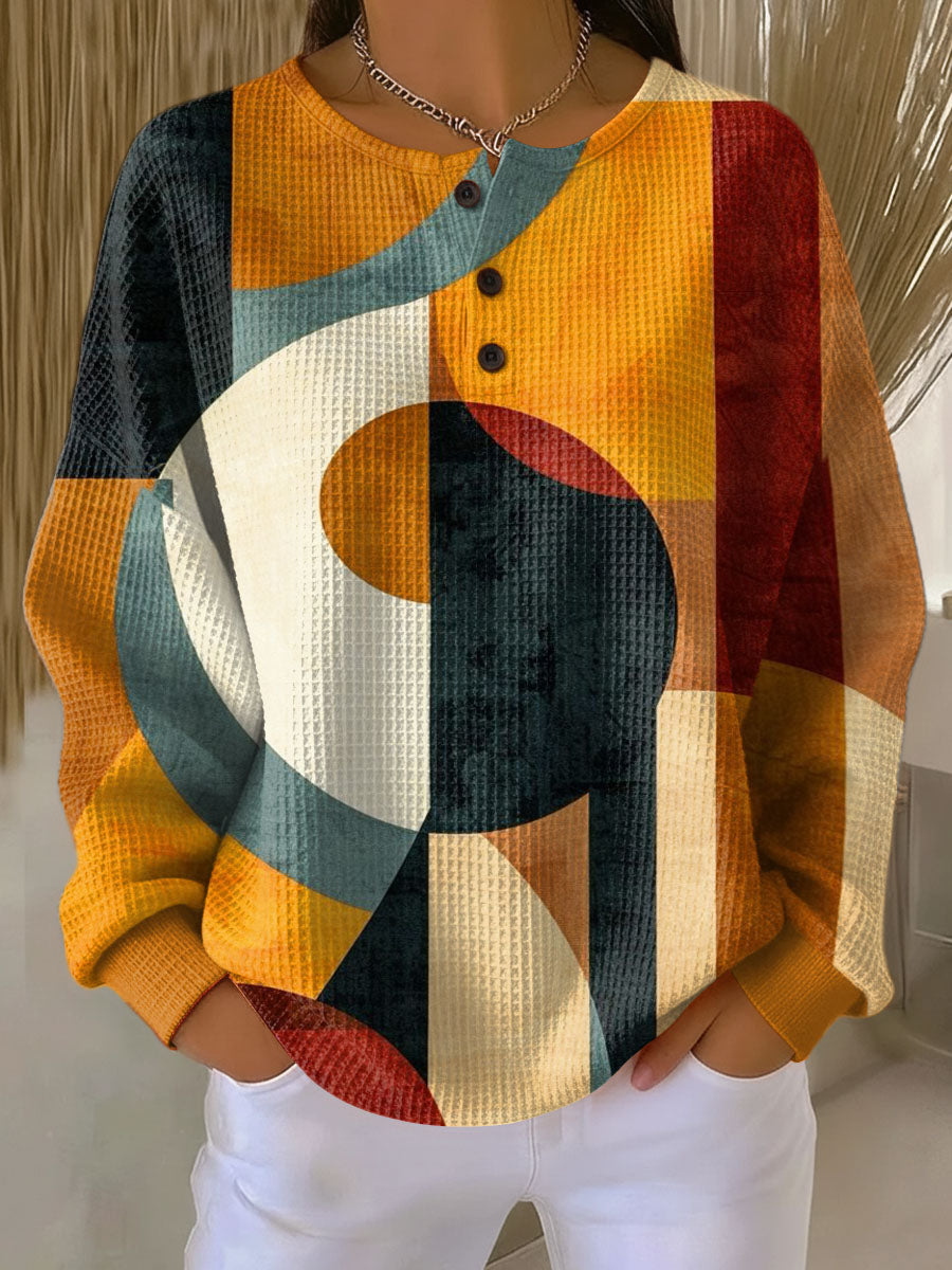 Waffle Sweater