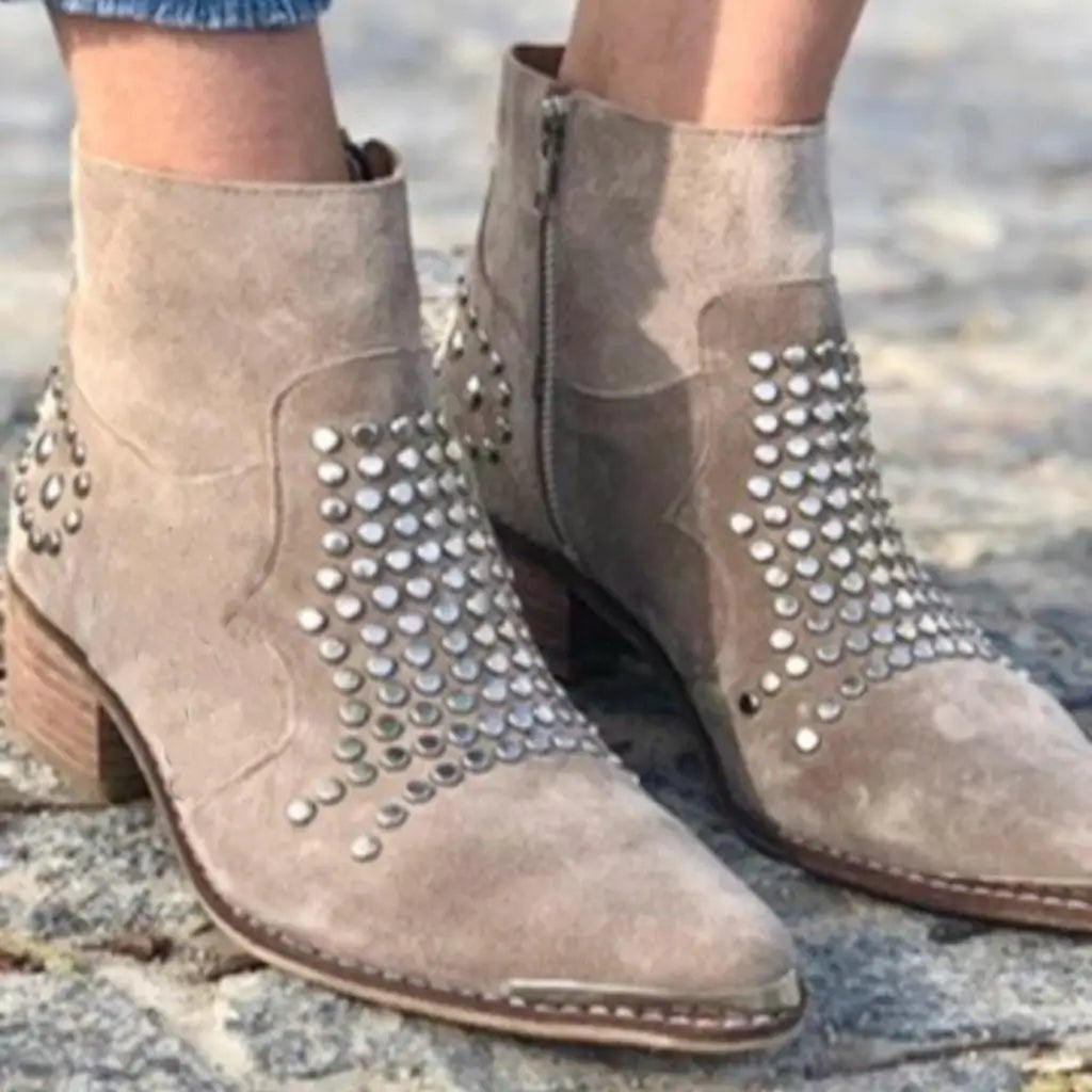 Studded Edge Boots