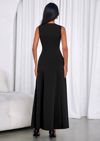 Swing A-Line Maxi Dress - Tank, Cocktail - photo 8