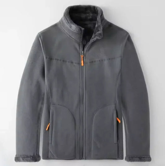 Orsenvi Men's Fleece Jacket With Plush Lining