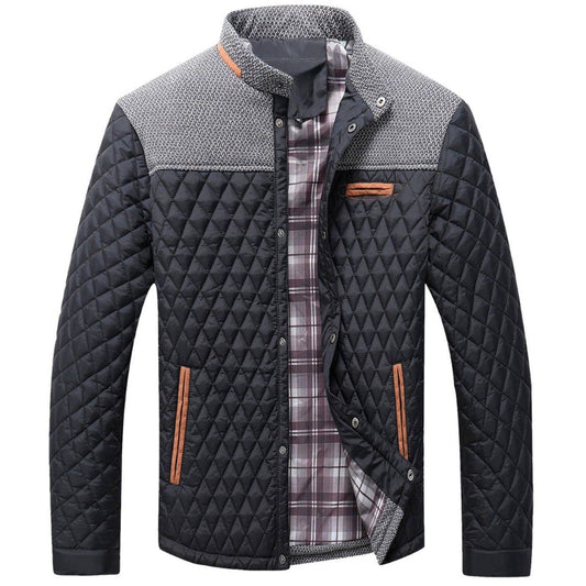 Orsenvi Quilted Mens Jacket Lightweight Warm Comfort