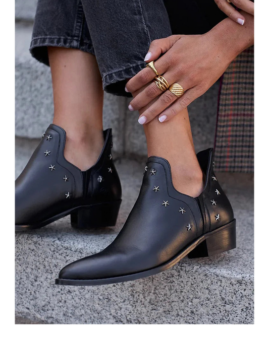 Starry Ankle Boots