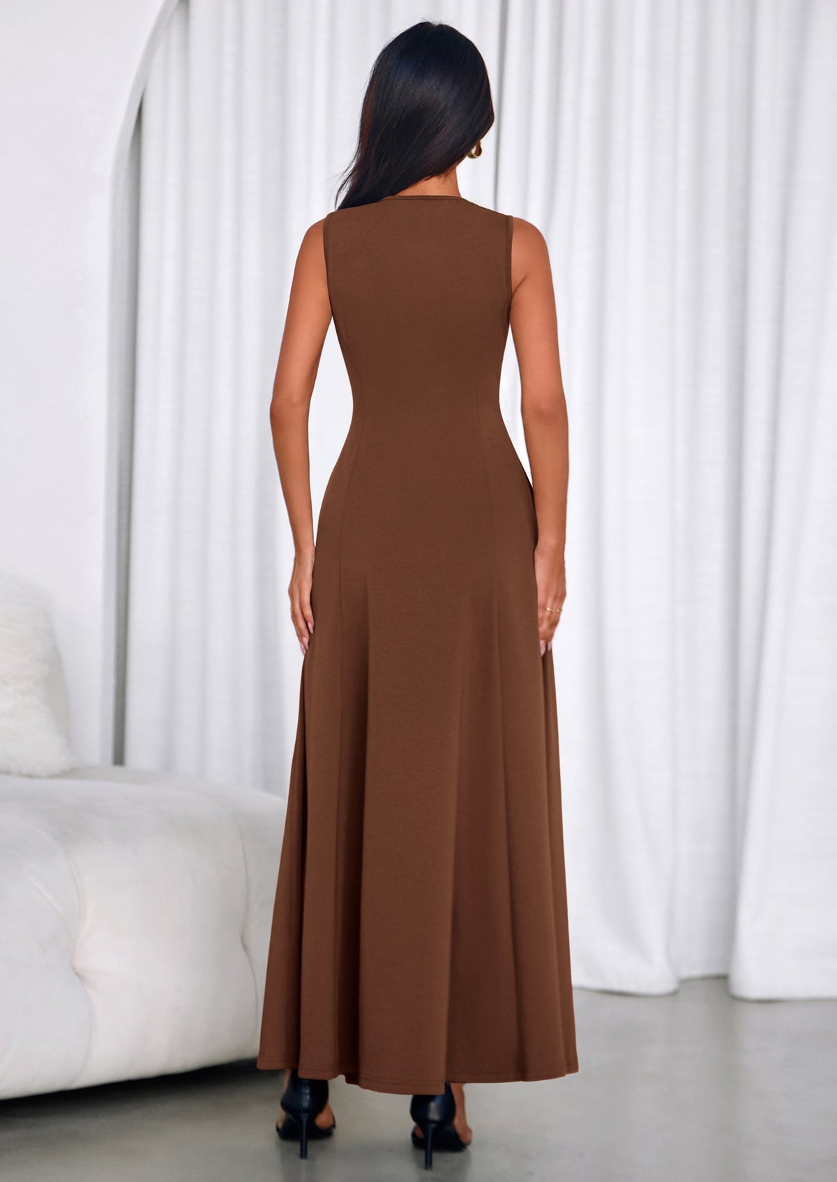 Swing A-Line Maxi Dress - Tank, Cocktail - photo 18