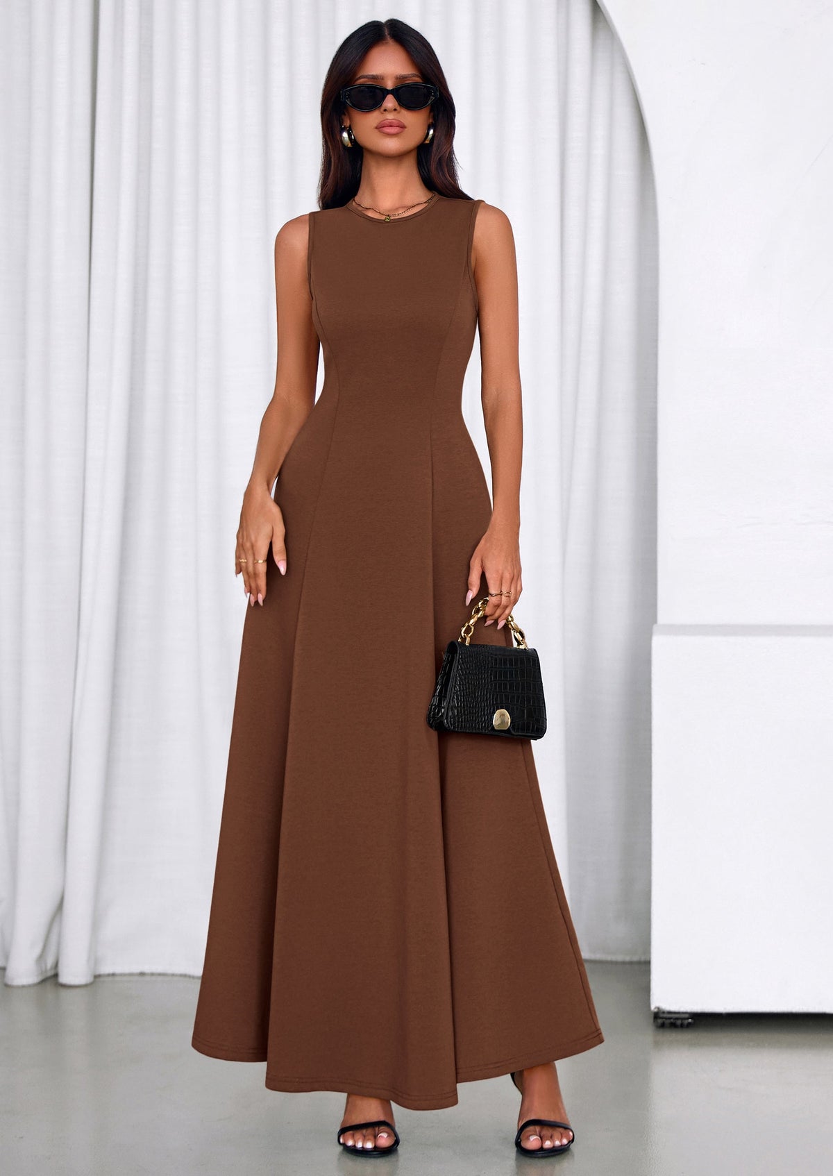 Swing A-Line Maxi Dress - Tank, Cocktail - photo 20
