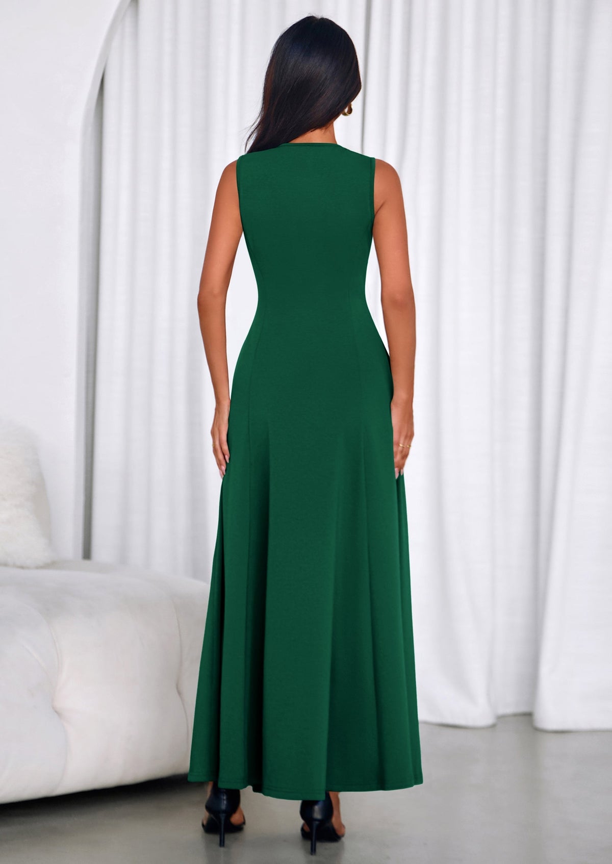Swing A-Line Maxi Dress - Tank, Cocktail - photo 23