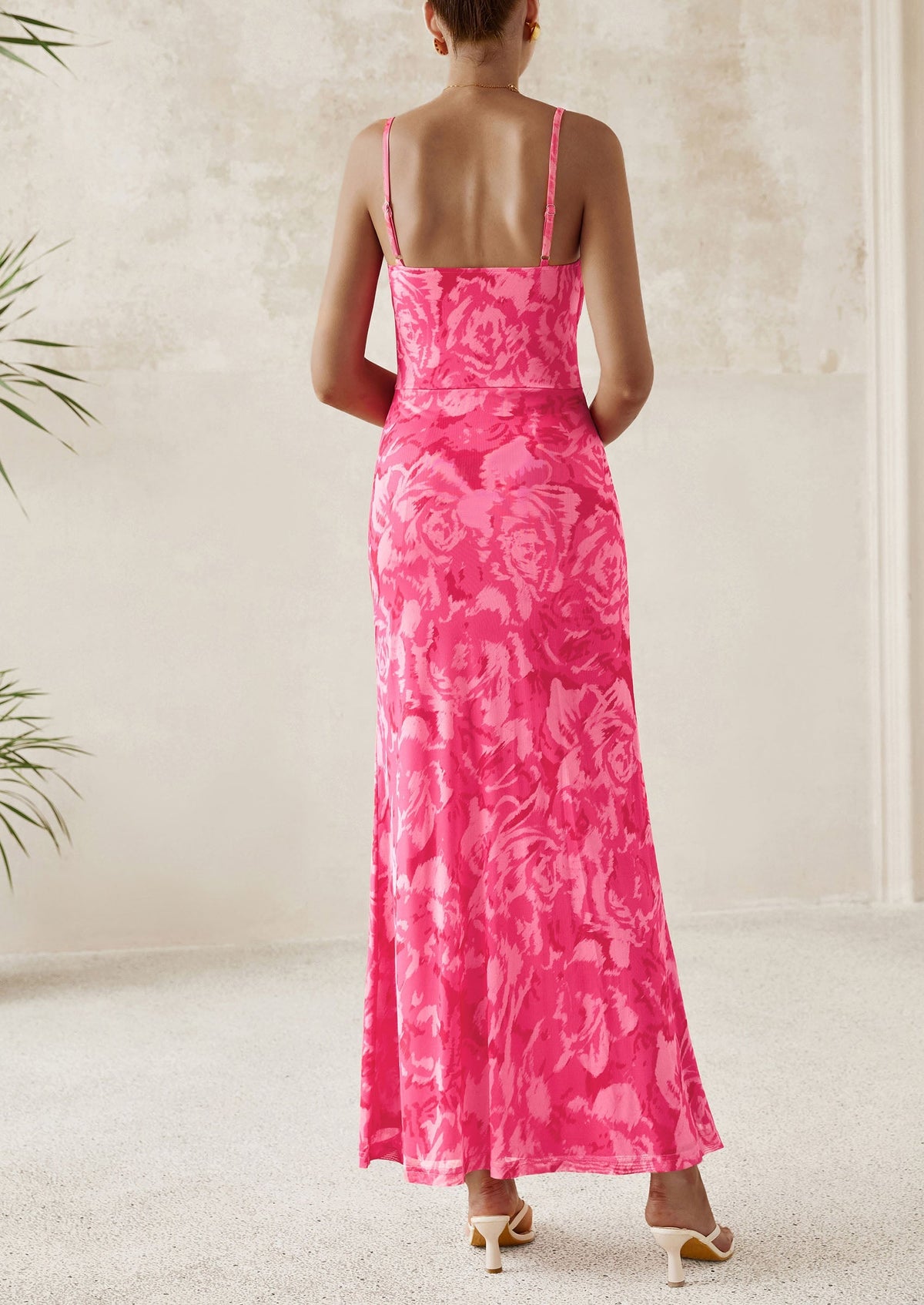 Floral Bodycon Maxi Dress - Sleeveless, Cocktail - photo 19