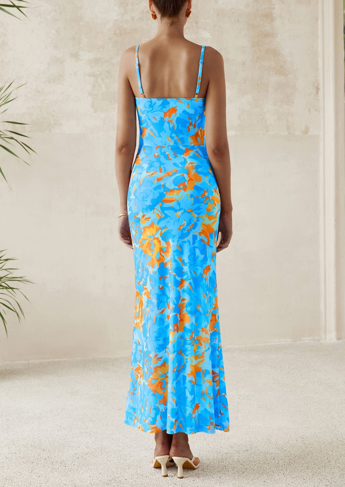 Floral Bodycon Maxi Dress - Sleeveless, Cocktail - photo 2