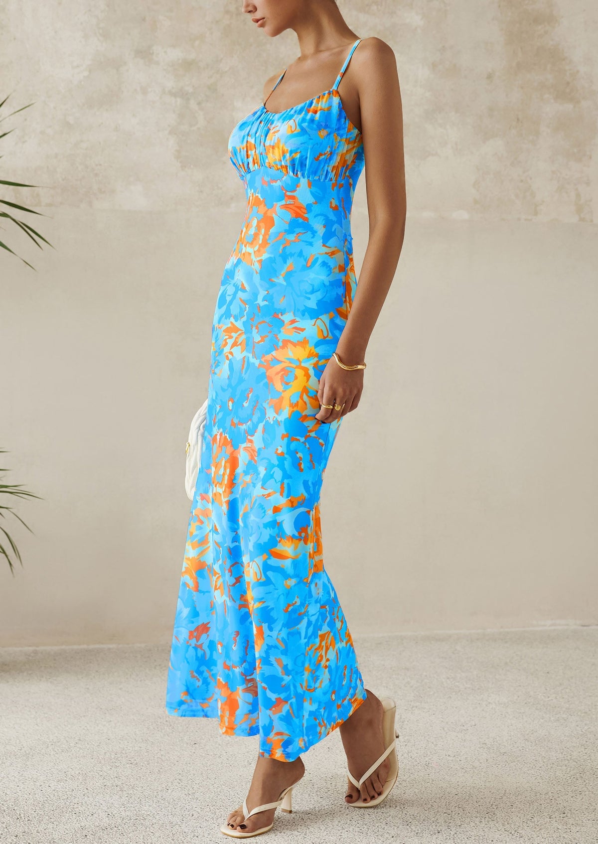 Floral Bodycon Maxi Dress - Sleeveless, Cocktail - photo 6