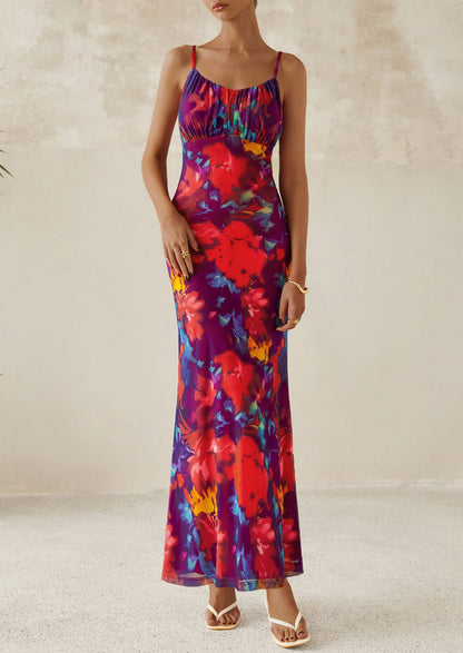 Floral Bodycon Maxi Dress - Sleeveless, Cocktail - photo 12