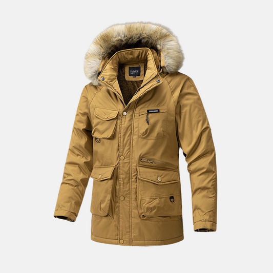 Orsenvi Nordisk Flair Mens Parka Jacket Weather Resistant Insulated