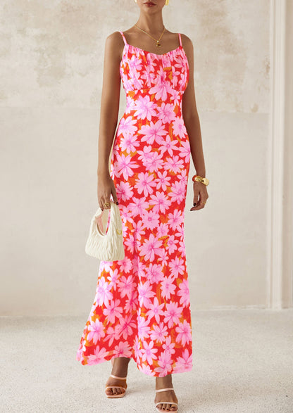Floral Bodycon Maxi Dress - Sleeveless, Cocktail - photo 28