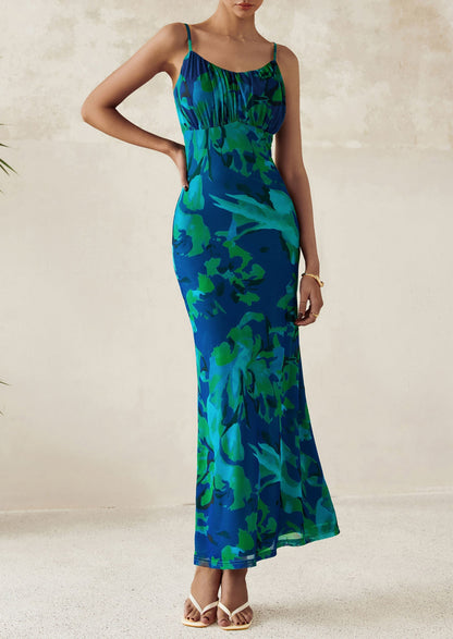 Floral Bodycon Maxi Dress - Sleeveless, Cocktail - photo 34
