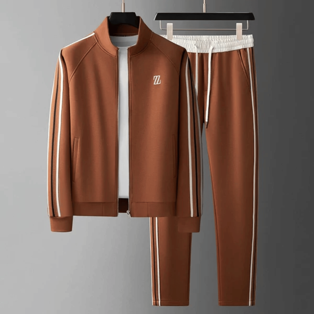 Orsenvi Men's Tracksuit Set Zip Up Jacket