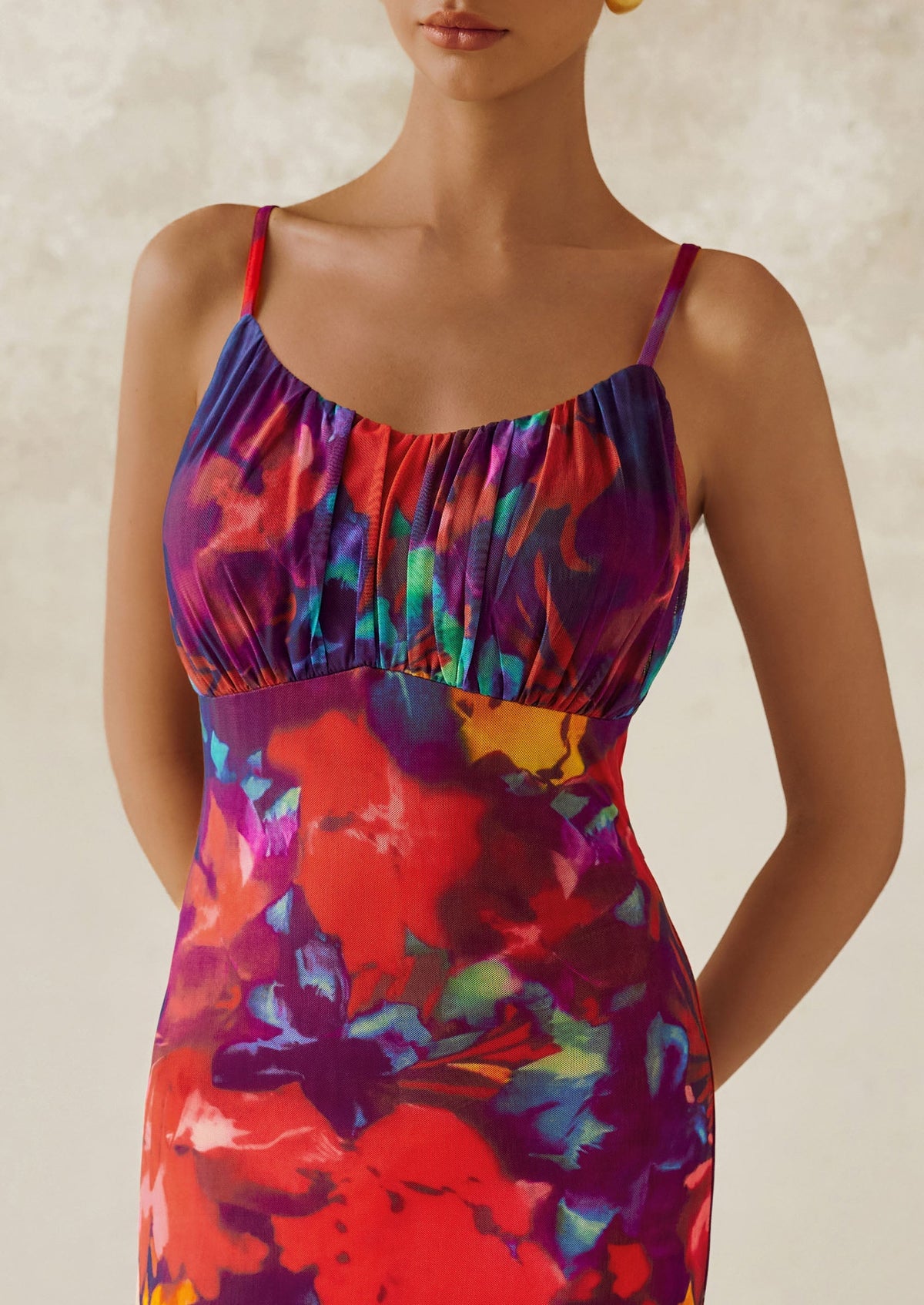 Floral Bodycon Maxi Dress - Sleeveless, Cocktail - photo 13