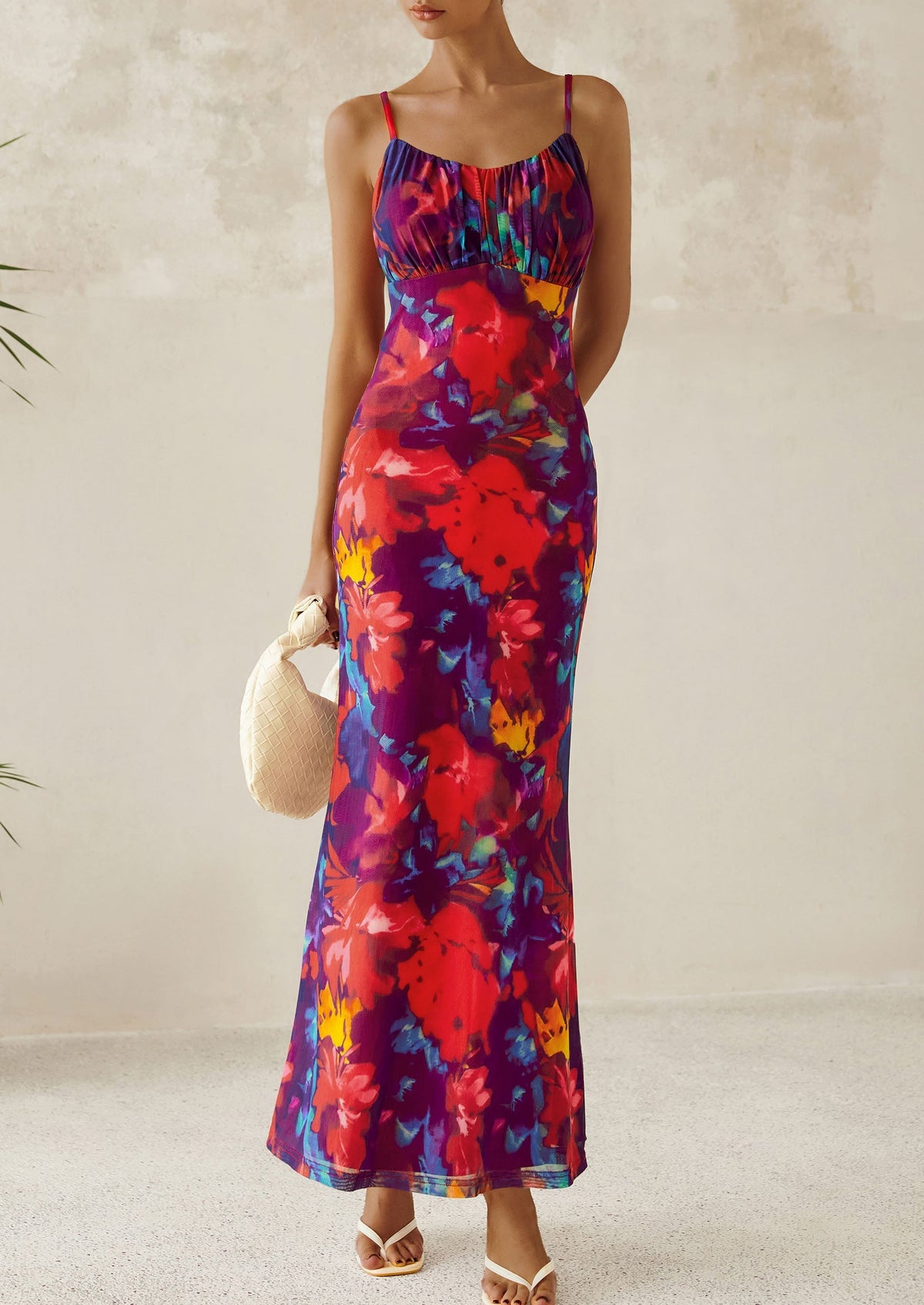 Floral Bodycon Maxi Dress - Sleeveless, Cocktail - photo 14