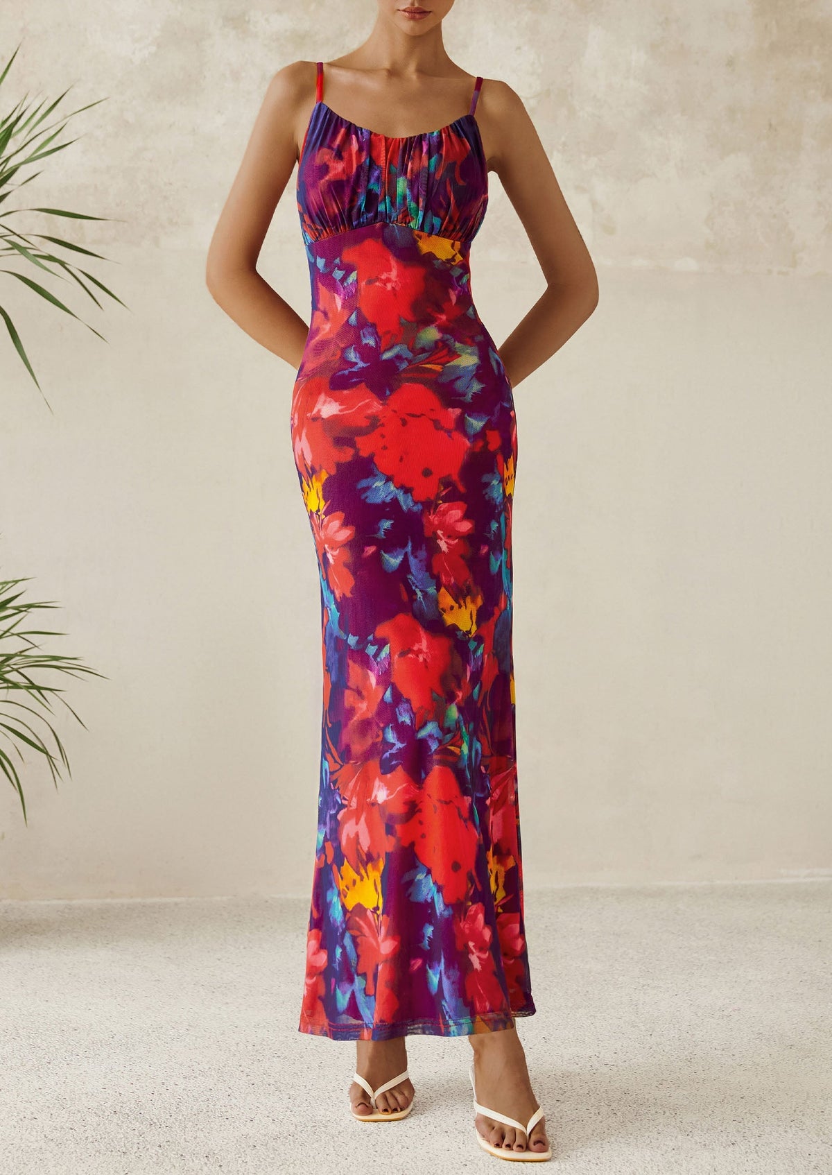 Floral Bodycon Maxi Dress - Sleeveless, Cocktail - photo 15