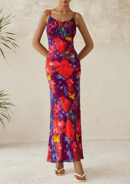 Floral Bodycon Maxi Dress - Sleeveless, Cocktail - photo 15