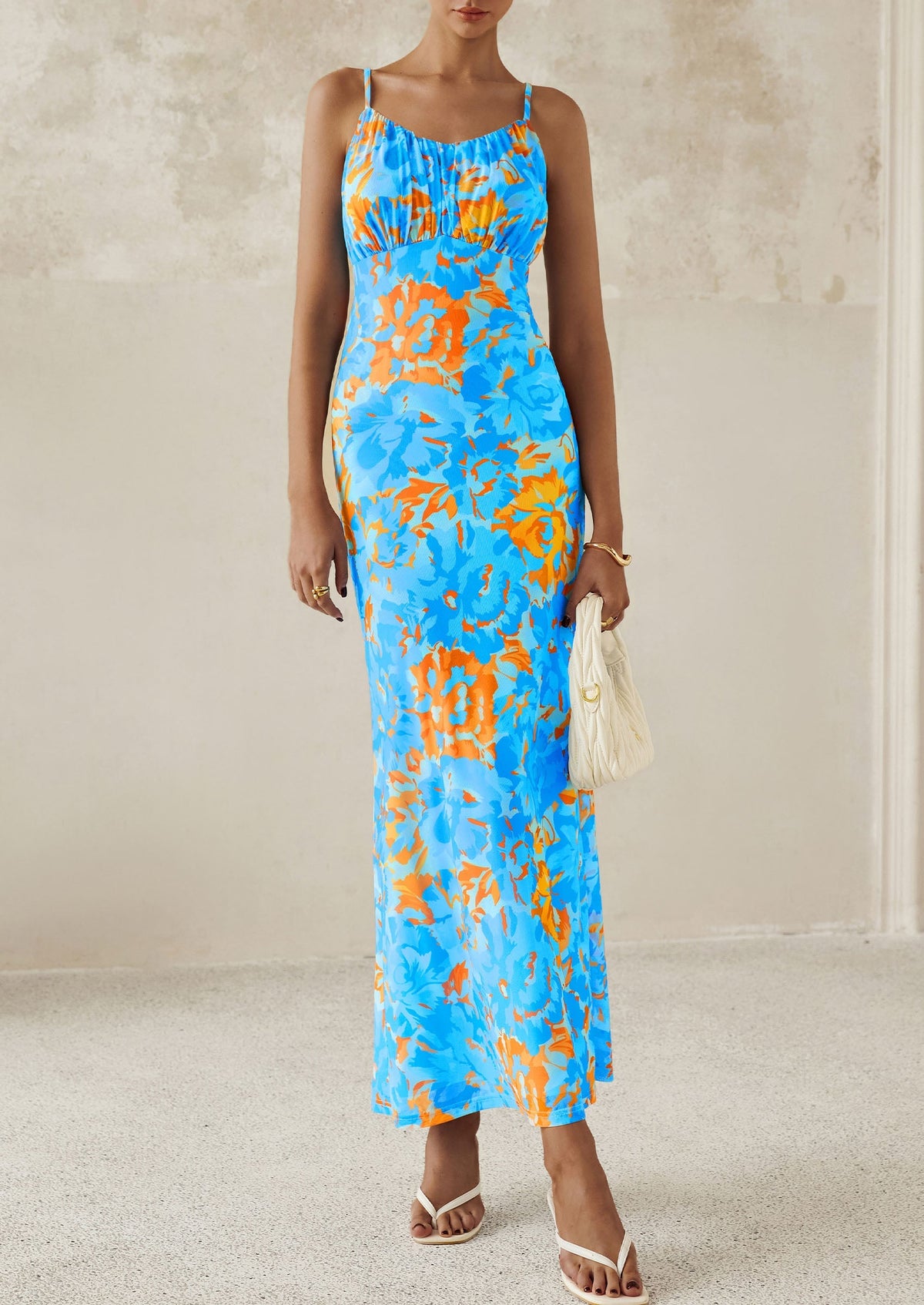 Floral Bodycon Maxi Dress - Sleeveless, Cocktail - photo 8
