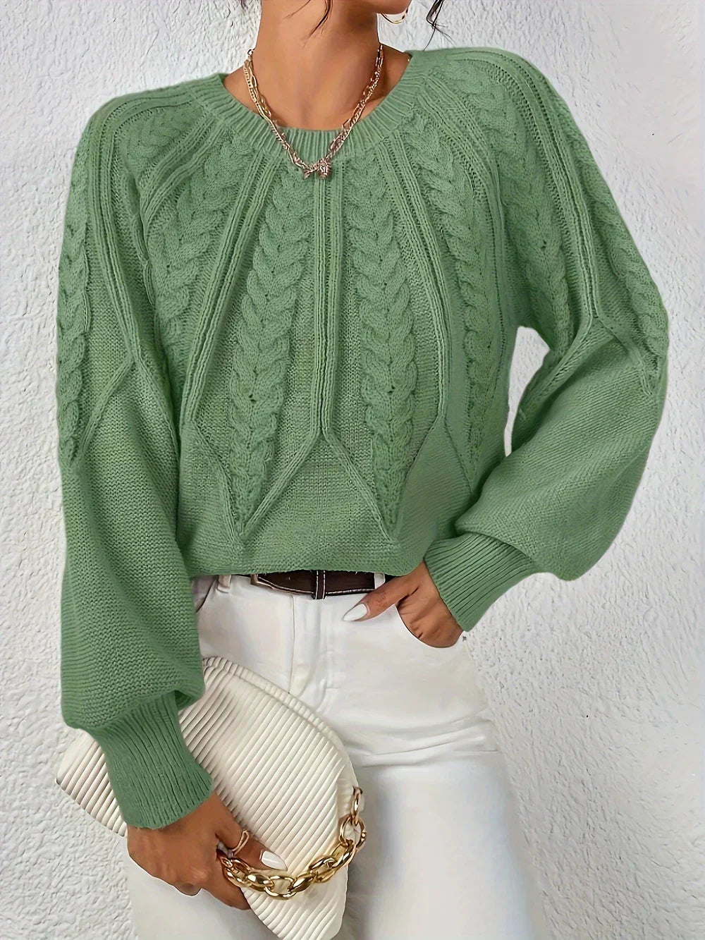 Modern Knitted Sweater