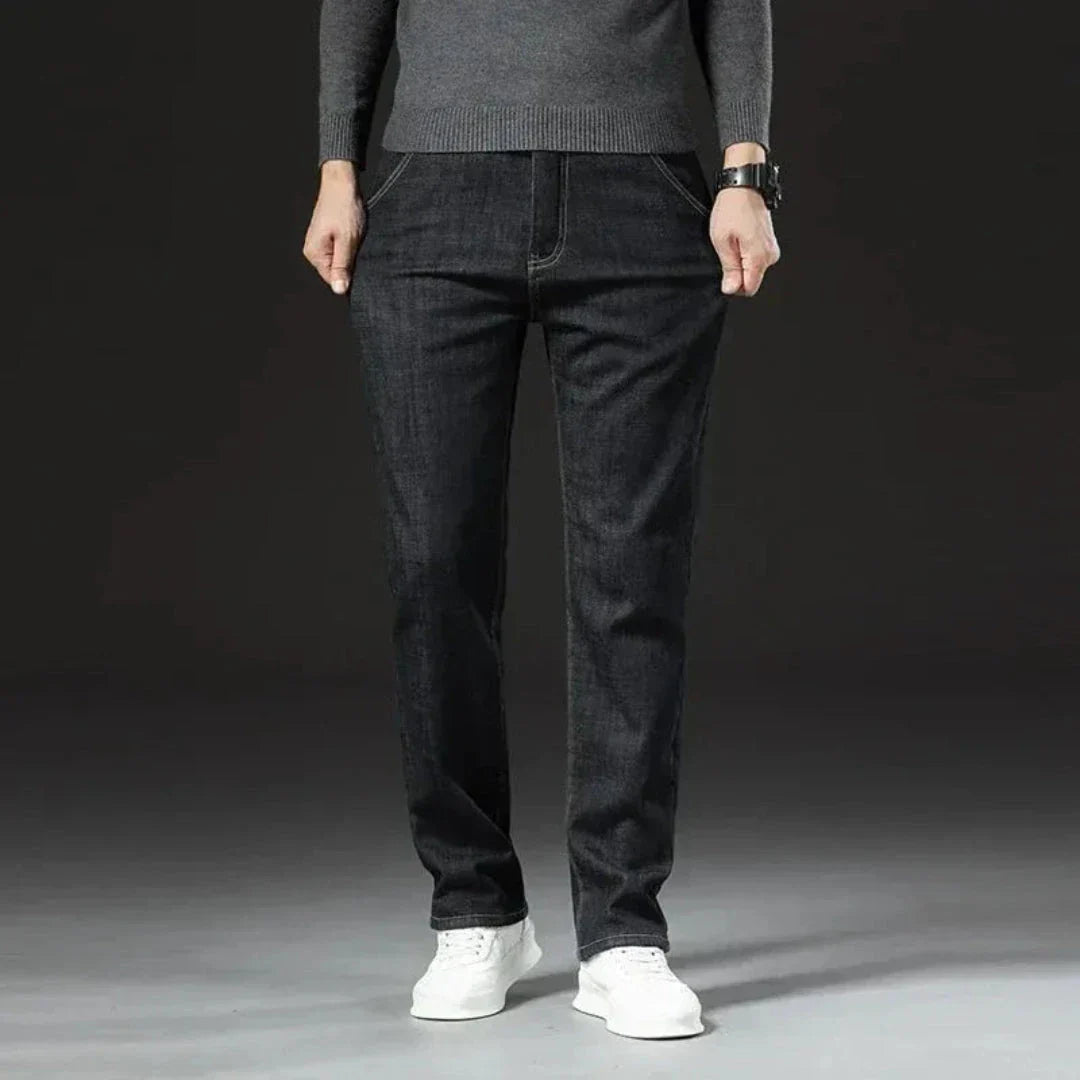 Orsenvi Men's Sherpa Jeans