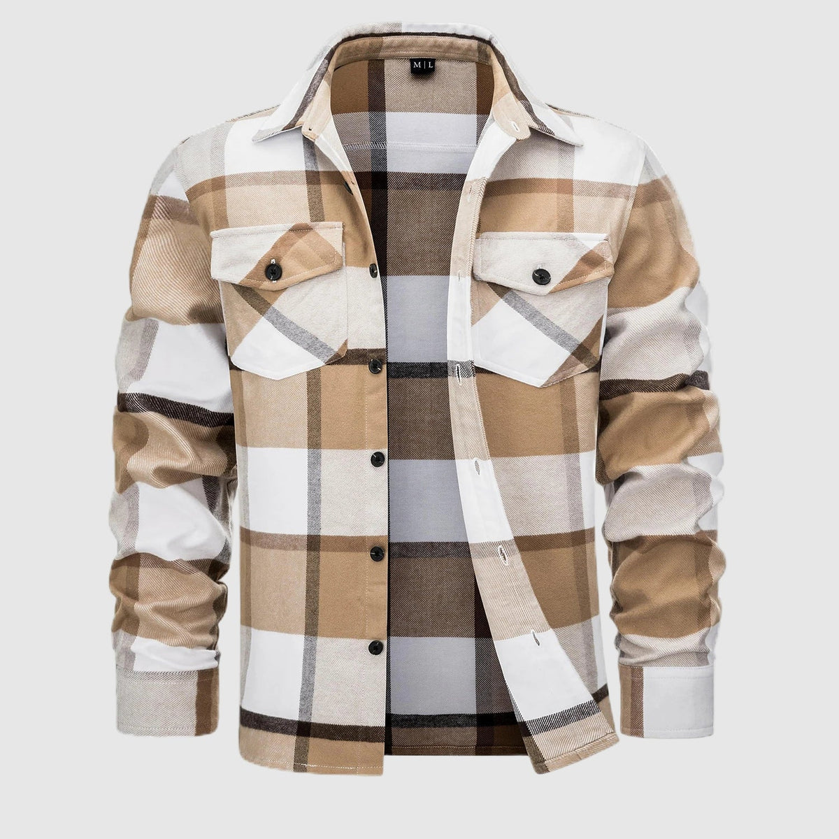Alessandro Veneti Metro Check Flannel Shirt