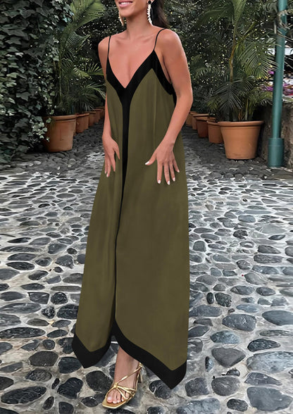 Flowy Maxi Dress - Sleeveless, V-Neck, Party - photo 12