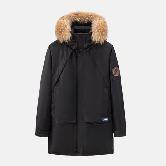 Orsenvi Men's Parka Hooded Coat