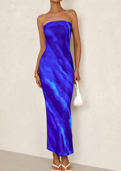 Bodycon Maxi Dress - Strapless - photo 13