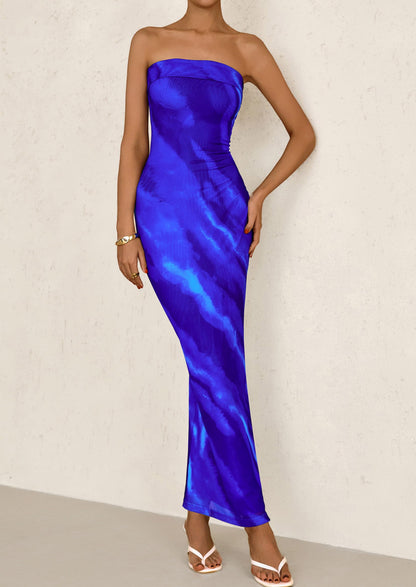 Bodycon Maxi Dress - Strapless - photo 16