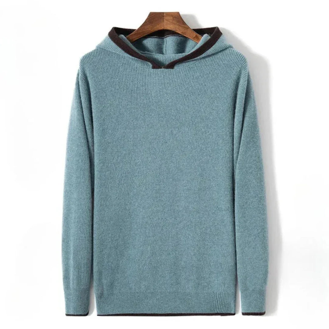 Brent Cashmere Hooded Sweater