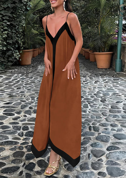 Flowy Maxi Dress - Sleeveless, V-Neck, Party - photo 20