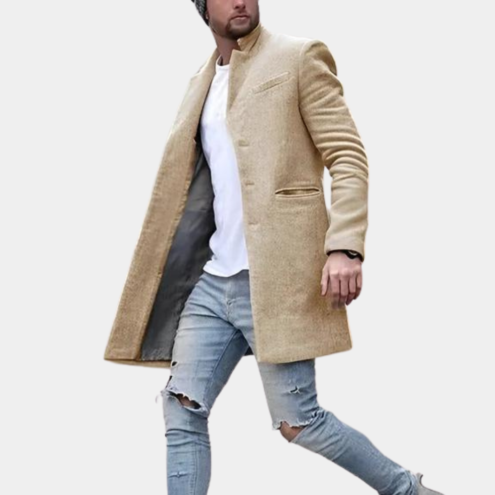 Men's Wool Blend Coat