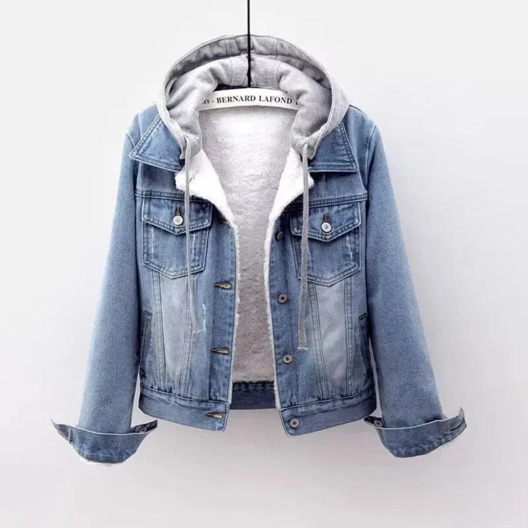 Orsenvi Women's Sherpa Hoodie Jacket