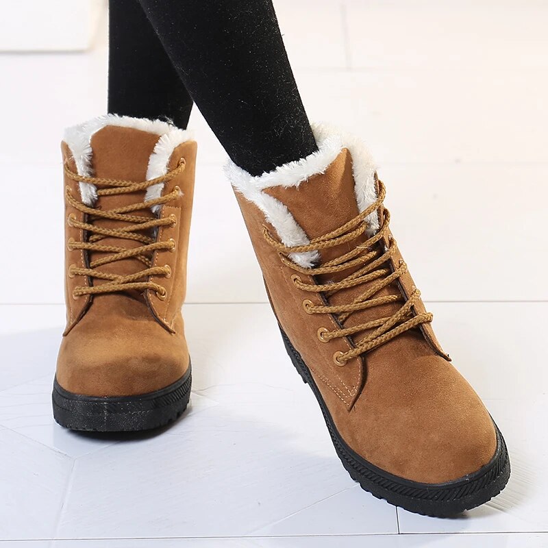 Orsenvi Cozy Short Ankle Boots For Women