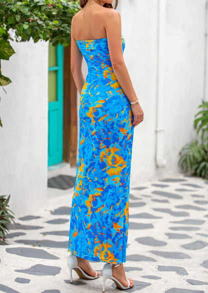 Bodycon Maxi Dress - Strapless - photo 18