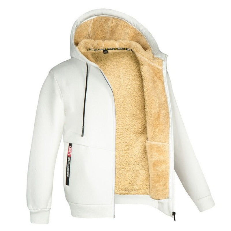 ThermaCore insulated jacket black urban style quilted design for cold weather warmth and outdoor durability
