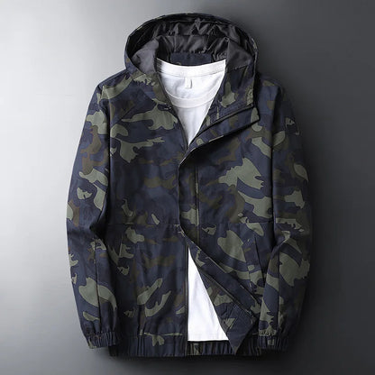 Orsenvi Men's Camouflage Viper Tactical Windbreaker