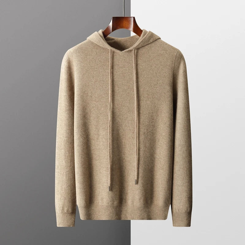 Merino Wool Hoodie For Men