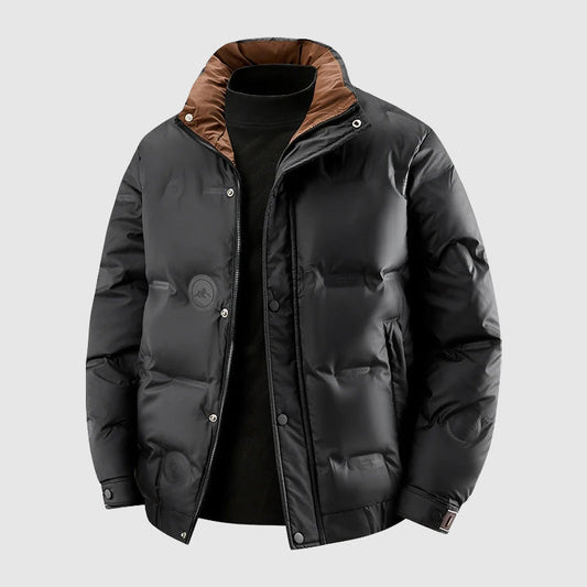 Orsenvi Modern Casual Thick Down Puffer Jacket For Men