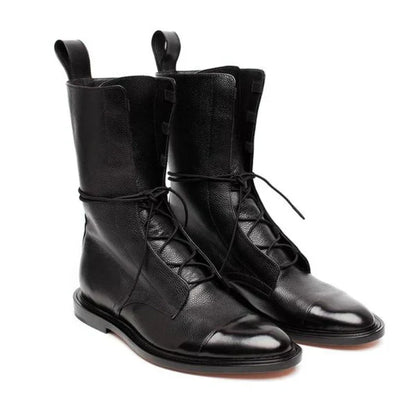 Velka™ vintage-inspired women's boots, classic silhouette with timeless craftsmanship and premium finish