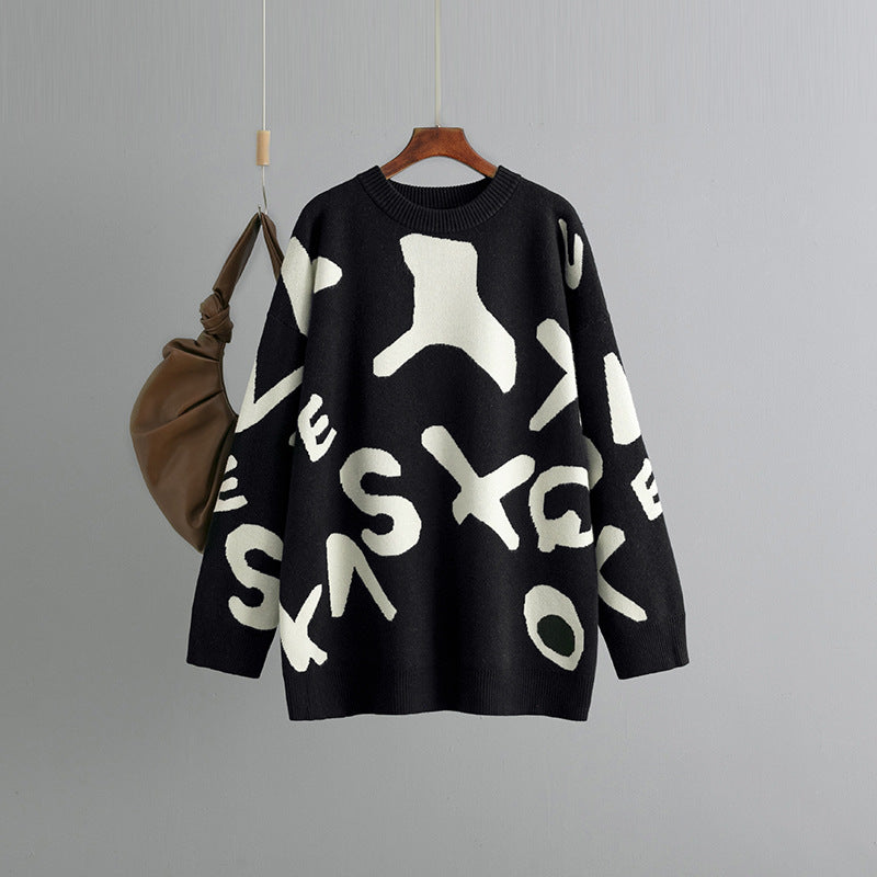 Delilah - Graphic Sweater