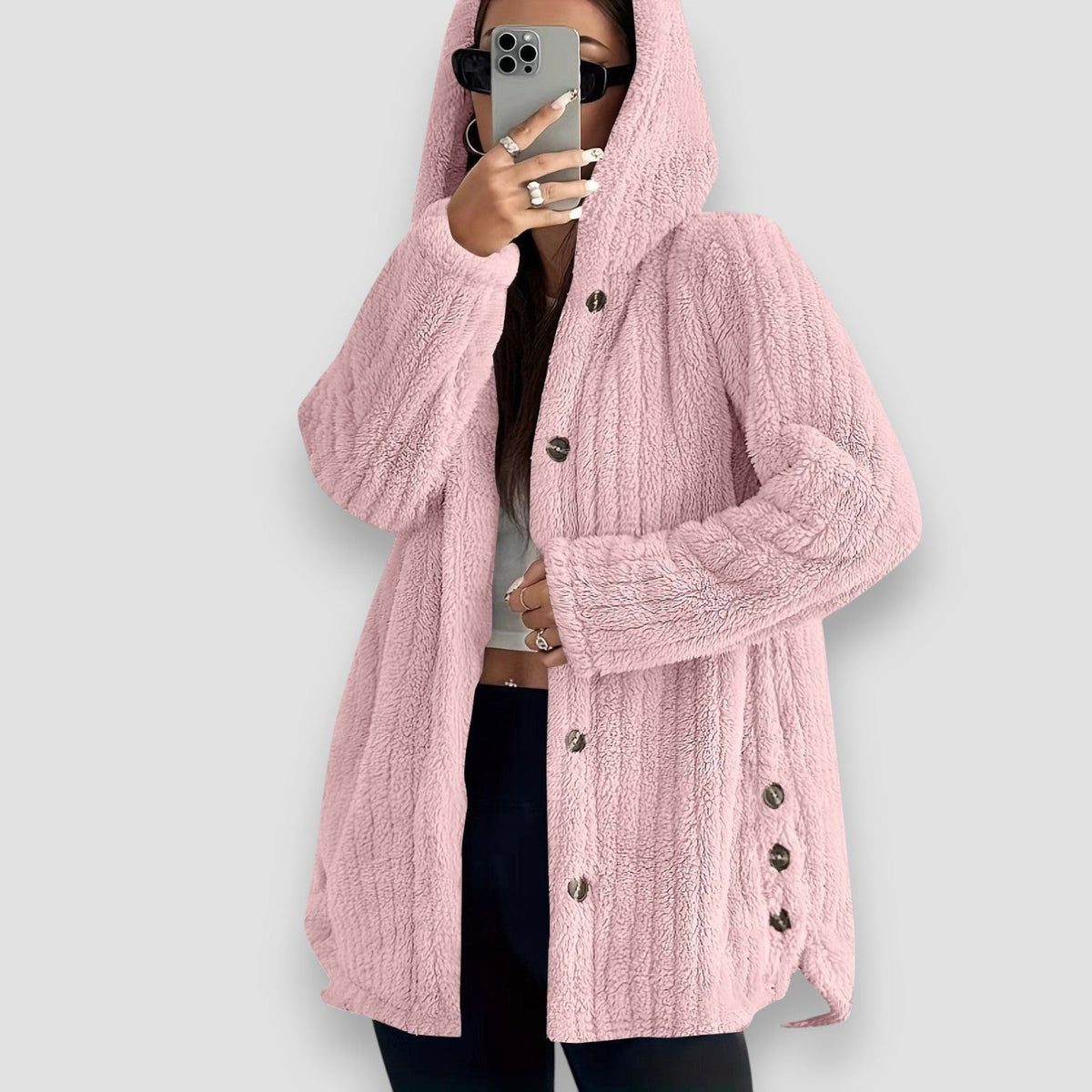 Hooded Cardigan