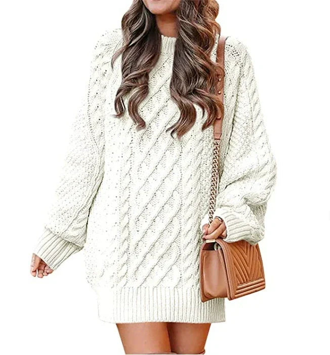 Orsenvi Women's Sweater Dress