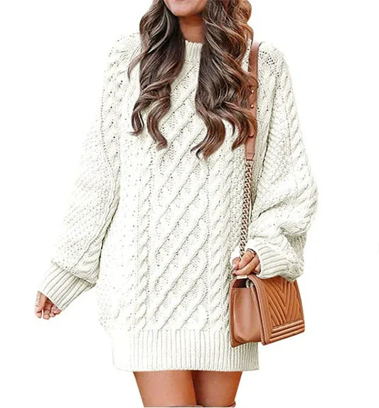 Orsenvi Women's Sweater Dress