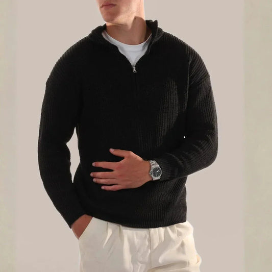 Oscar Half-Zip Knit Jumper