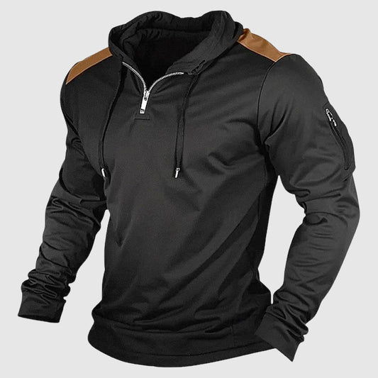 Outdoor Streetwear Zip Up Men's Casual Hoodie By Orsenvi Lightweight
