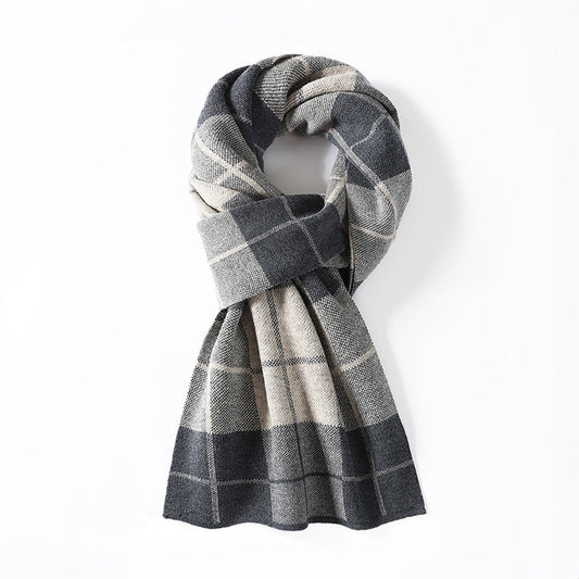 Piedmont Plaided Wool Scarf