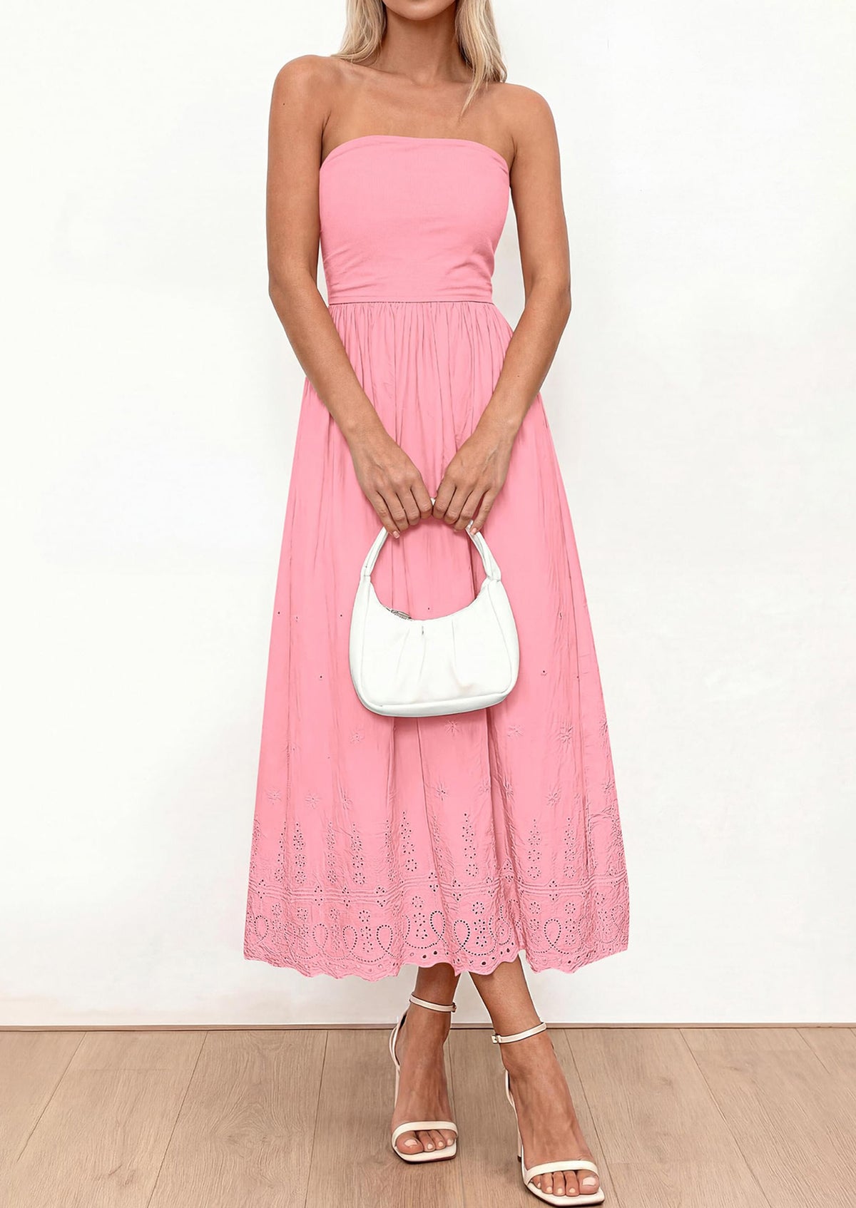 Eyelet Maxi Dress - Sleeveless, Beach - photo 30