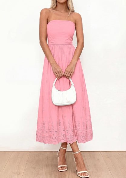 Eyelet Maxi Dress - Sleeveless, Beach - photo 30